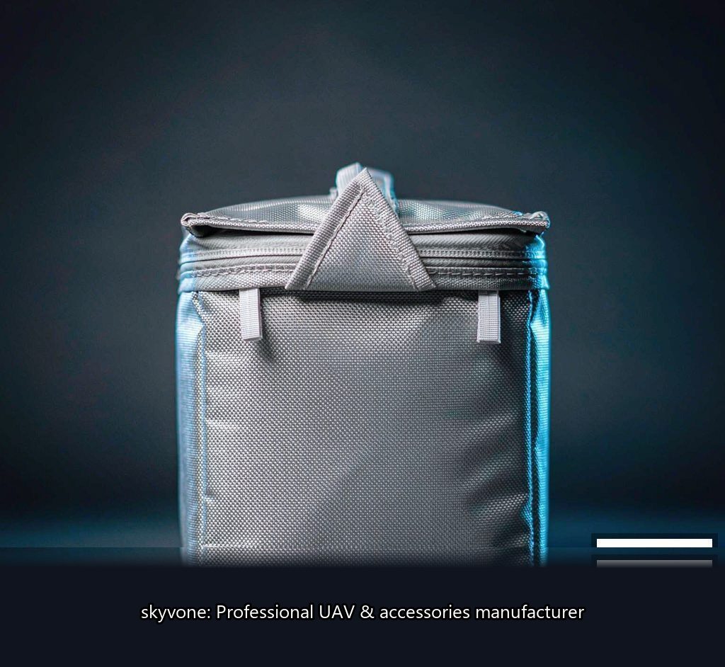 Fire-retardant LiPo safety bag for drone batteries